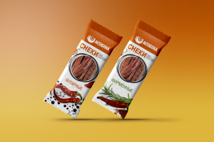 Упаковка для мясных снеков