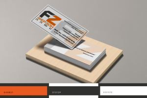 Дизайн визитки для многоотраслевой компании