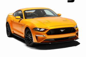 Плакат с Мустангом (размер A3)