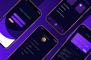 Интерфейс банковского мобильного приложения