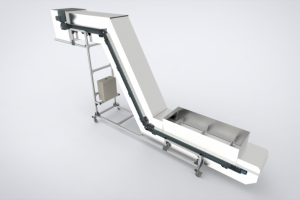 Конвейер Z образный с модульной лентой