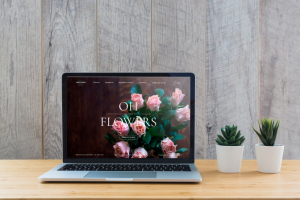 Landing Page цветочного магазина