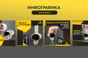 Макет карточки для Amazon