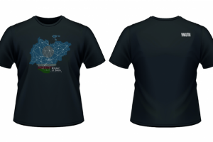 Футболка "Sakha Map"