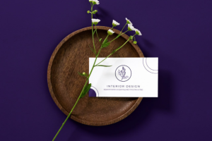 Визитка 1 сторона