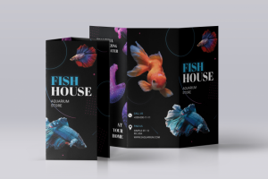 Буклет для магазина аквариумистики