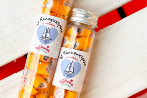 Дизайн этикетки на карамель