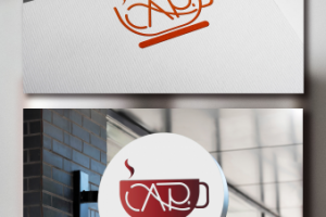 Логотип для кофейни. Cap
