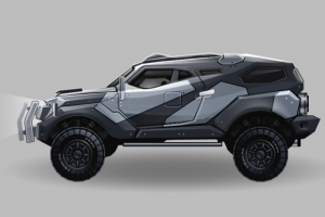 Легкая броне машина