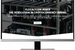 Лендинг для продажи биткойн фермы