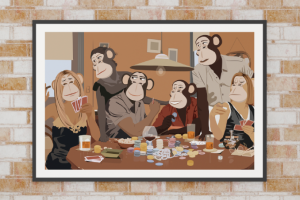 Обезьяны NFT