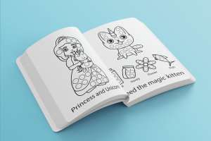Princesses and Unicorns Dot Markers Activity Book