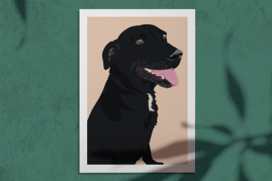 Портрет собаки