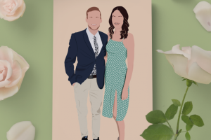 Минималистичный портрет