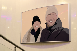 Минималистичный портрет