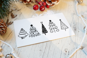 Стилизованные ёлки