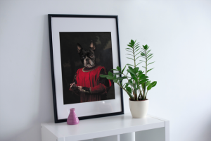 Портрет французского бульдога