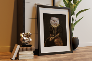 Портрет персидской кошки