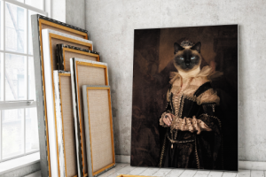 Портрет сиамской кошки