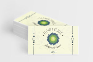 Визитка цветочного салона