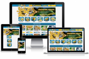 Сайт онлайн-игр в браузере, личный кабинет, оплата и т.д.