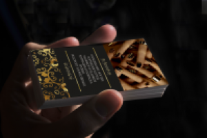 визитка для маникюрного салона