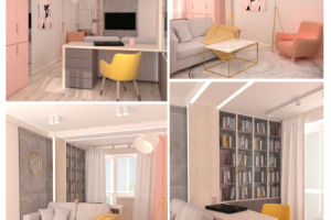 Интерьер гостинной