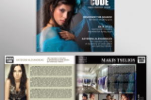 Разработка концепции модного рекламного журнала