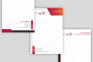 Фирменный бланк для компании "Сколтехпро"