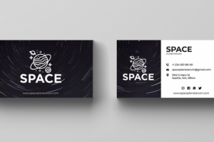 Дизайн визиток / Планетарий