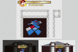 Макет ресторана "I-Class"
