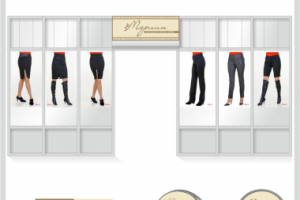 Макет магазина "Мэрлин"