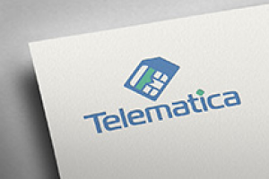 Телематика (логотип и комплекс работ)