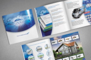 "ЧЕСКО" строительные материалы. Презентационный буклет.