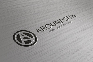 Логотип компании по ремонту и строительству солнечных батарей