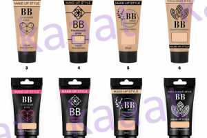 Варианты дизайнов тонального крема в низкой ценовой категории