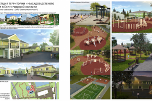 Концепция территории и фасадов детского лагеря