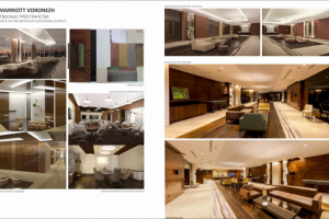 Общественные зоны отеля Marriott Voronezh