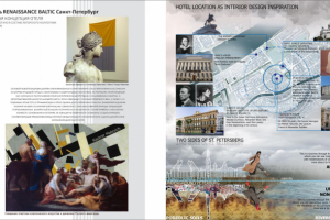 Концепция дизайна отеля Renaissance Baltic в Санкт-Петербурге