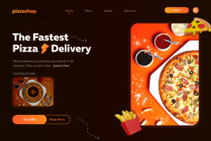 Интернет магазин доставки пиццы