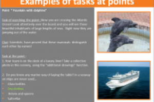 Перевод игр "Вокруг света" (вырезка)