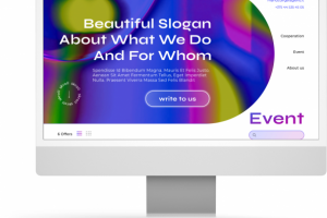 Разработка дизайна для Таллина. Сайт находится в разработке.