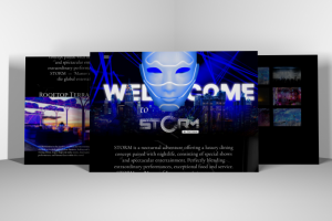 Разработка сайта для клуба "STORM"