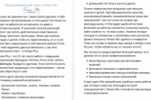 Статья на главную сайта - Tempo Plus