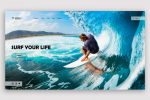 Landing page для клуба