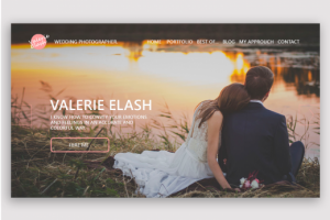 Landing page свадебного фотографа