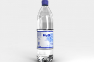 Бутылка с питьевой водой