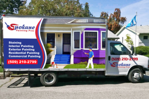 Development of the design of outdoor advertising, vehicles.