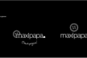 Логотип и фирменный стиль интернет–магазина "Maxipapa.ru"