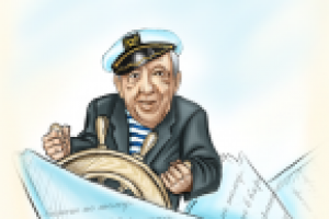 Шарж. Никулин